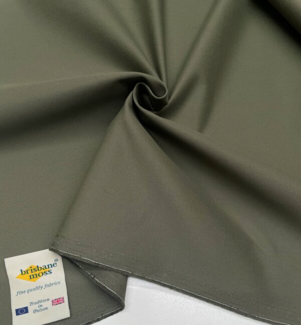 Cotton Drill geen color Brisbane Jason D Cimaj Fabrics Milan