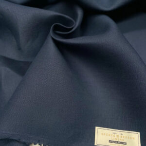 Irish linen fabric dark blue color h. 150 Spence Bryson Jason D Cimaj Fabrics Milan