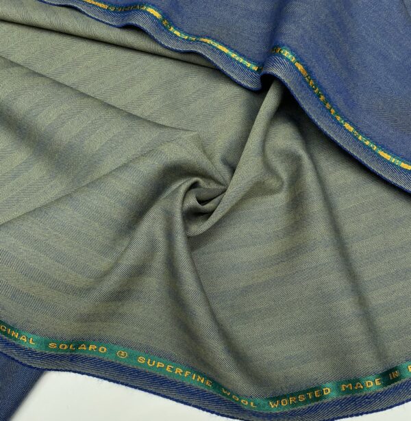 green color wool Solaro fabric Smith Woollens Jason D Cimaj Fabrics Milan