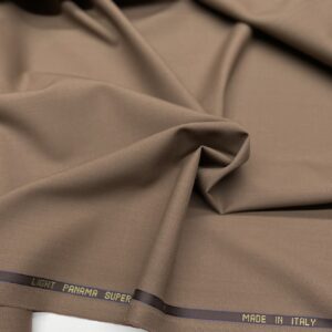 Tobacco color light weight wool fabric Gucci Jason D Cimaj Fabrics Milan