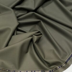 green color super 140's wool fabric Holland & Sherry Jason D Cimaj Fabrics Milan