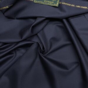blue color wool super 150's fabric Loro Piana Jason D Cimaj Fabrics Milan