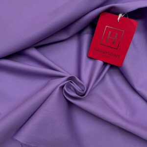 lilac color cotton gabardine fabric Harrisons Jason D Cimaj Fabrics Milan