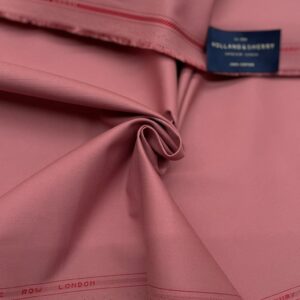 Pink color gabardine color fabric Holland & Sherry Jason D Cimaj Fabrics Milan