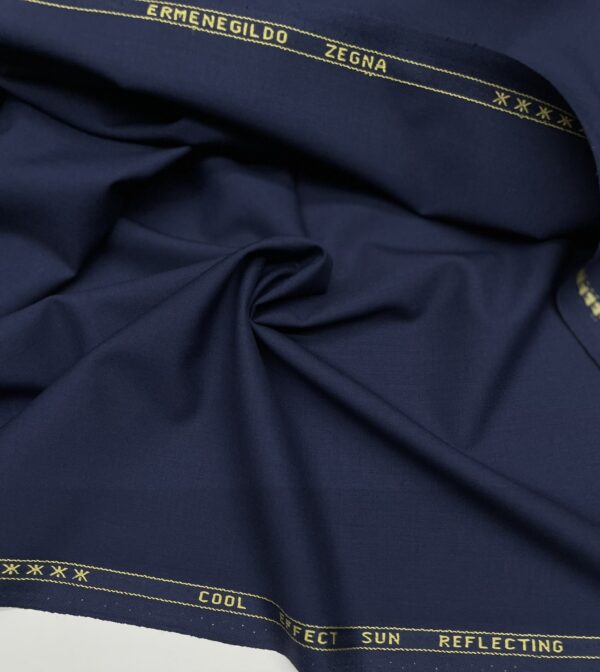 Light blue color Cool Effect wool fresco Ermenegildo Zegna Jason D Cimaj Fabrics Milan